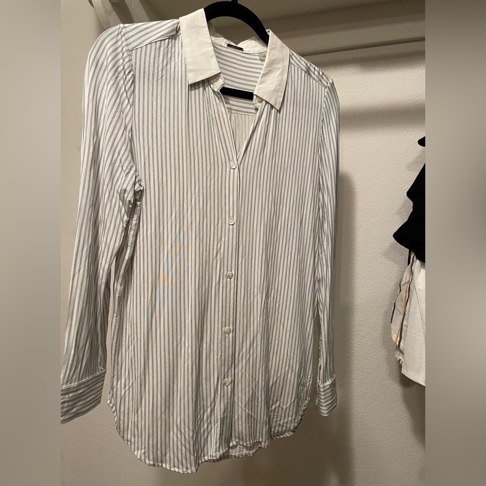 Silk dress shirt
